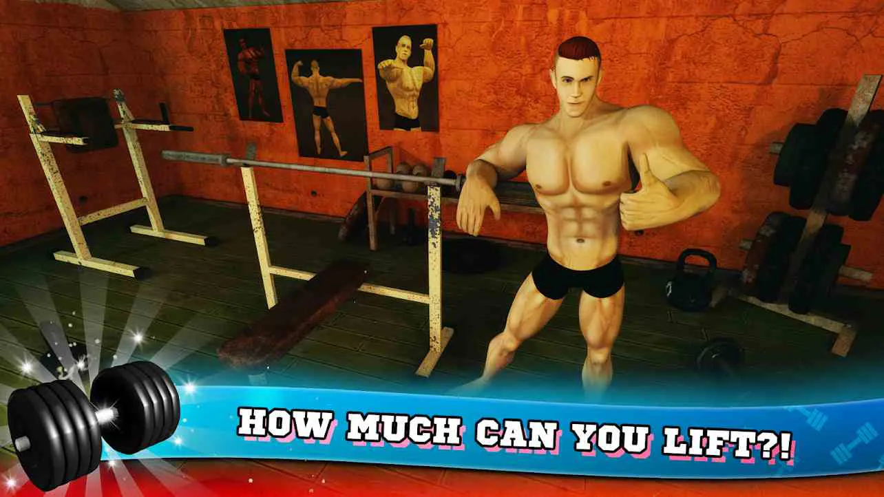 Ảnh 2 của Tải game Fitness Gym Bodybuilding Pump Mod APK 8.4 (Vô Hạn Tiền) Hình ảnh trải nghiệm quá trình tập luyện trong game Fitness Gym Bodybuilding Pump Mod