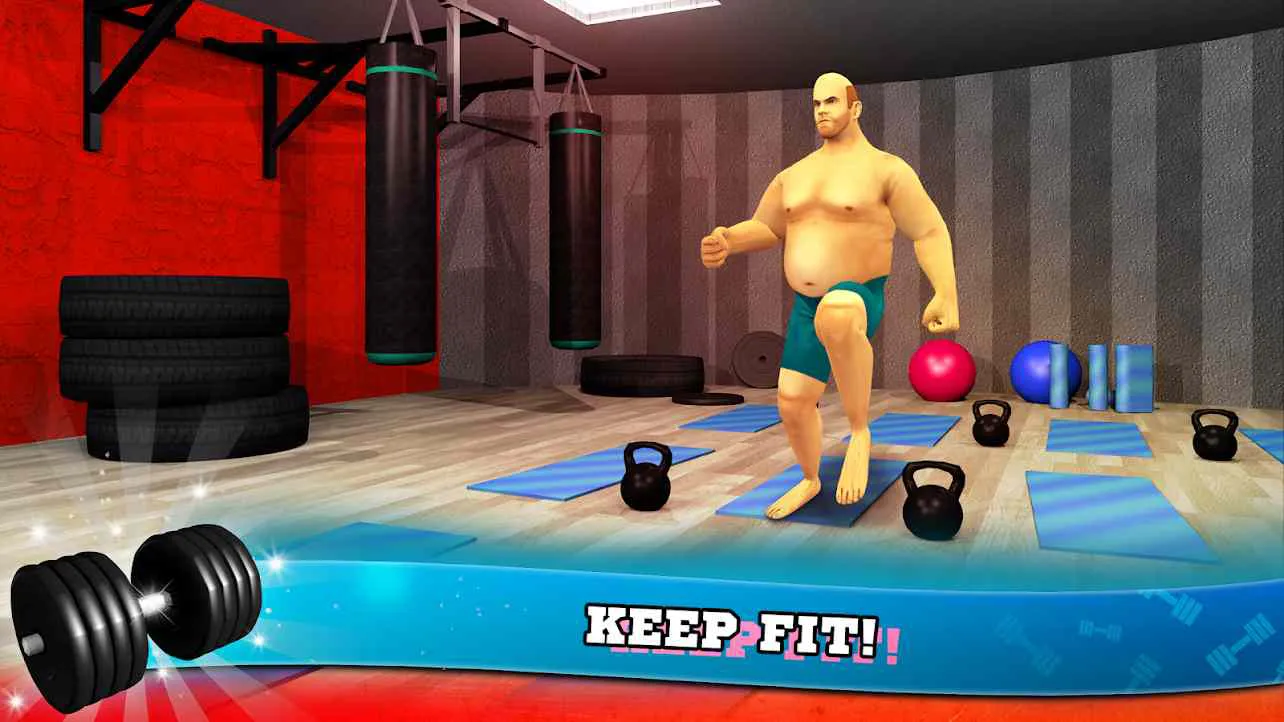 Ảnh 4 của Tải game Fitness Gym Bodybuilding Pump Mod APK 8.4 (Vô Hạn Tiền) Thử thách đối kháng 1vs1 trong Fitness Gym Bodybuilding Pump Mod