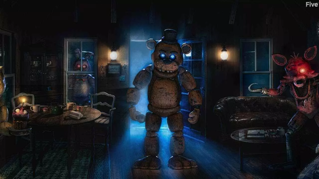 Ảnh 2 của Five Nights at Freddy’s AR: Special Delivery Mod APK 16.1.0 (Vô Hạn Pin) Giao diện đáng sợ trong Five Nights at Freddy's AR Mod