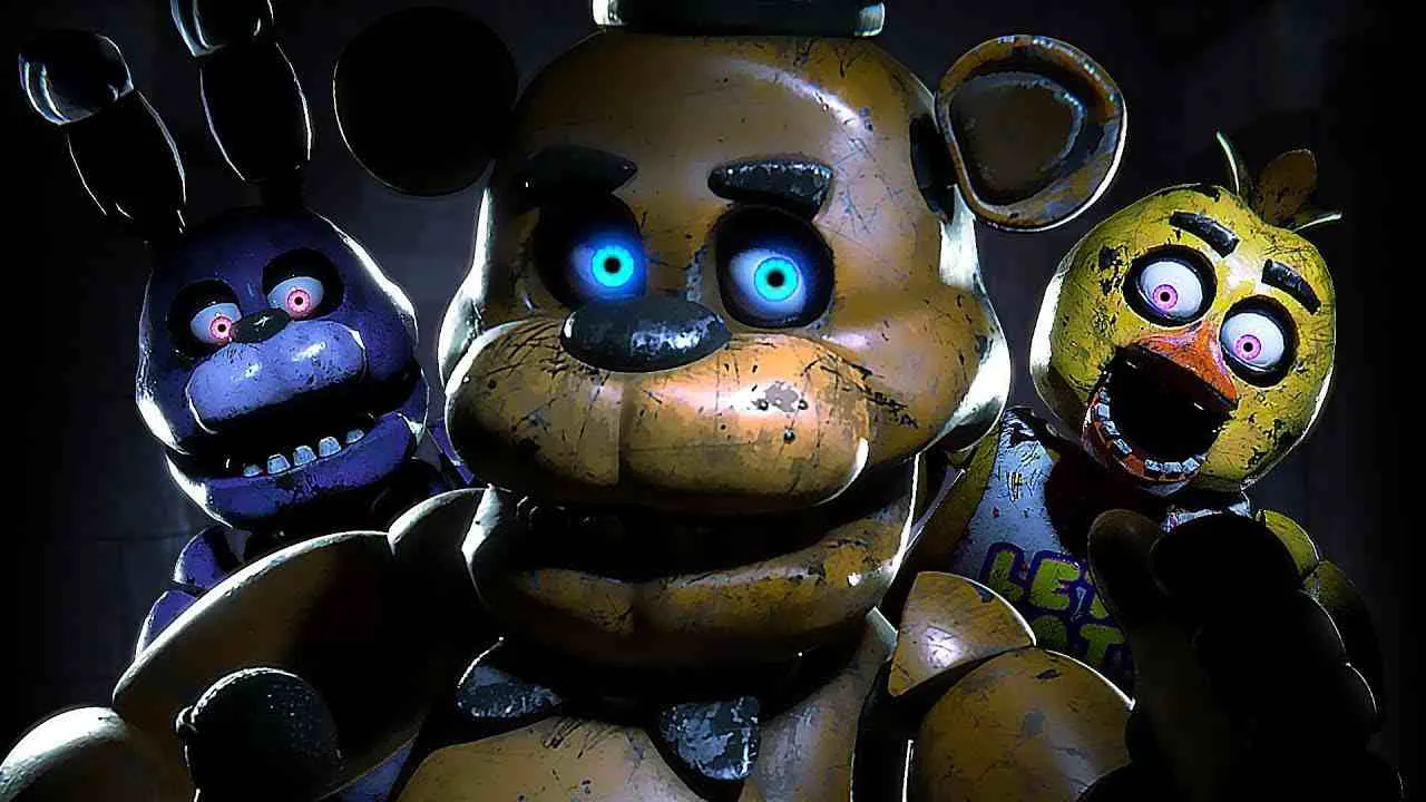Ảnh 4 của Five Nights at Freddy’s AR: Special Delivery Mod APK 16.1.0 (Vô Hạn Pin) Một trong những nhân vật animatronic đáng sợ của Five Nights at Freddy's AR Mod