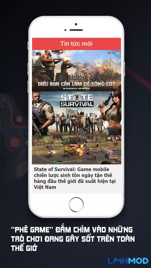 Ảnh 2 của Tải ứng dụng GameK Apk 1.0.6 cho Android, IOS Một phần giao diện người dùng của ứng dụng Mạng Xã Hội Mod