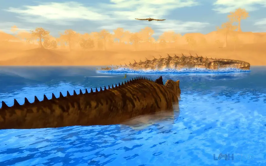 Ảnh 4 của Tải Giganotosaurus Simulator Apk 1.0.3 cho Android iOs Giganotosaurus di chuyển trên bản đồ rộng lớn của thế giới cổ đại