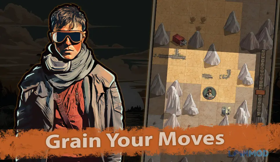 Ảnh 3 của Tải Heatways Post Nuclear RPG Apk 2023.12.20 cho Android iOs Một kẻ lang thang khám phá thế giới Heatways Post Nuclear RPG