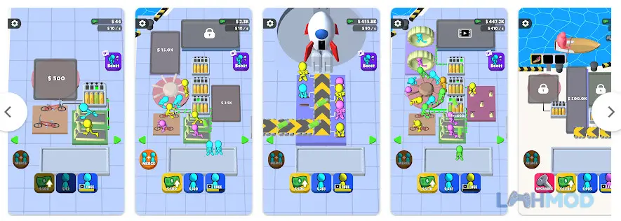 Ảnh 4 của Tải Human Electric Company Mod Apk 0.9.1 (Free Rewards) cho Android iOs Giao diện Human Electric Company Mod với các số liệu thống kê