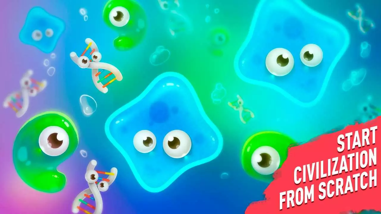 Ảnh 4 của Tải game Human Evolution Clicker Mod APK V1.9.9 (Vô hạn Tiền) Giao diện game Human Evolution Clicker Mod