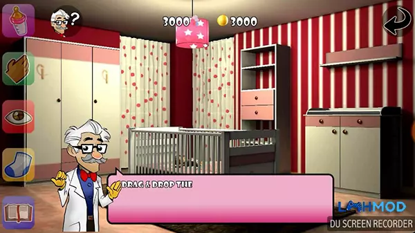 Ảnh 2 của Tải I Live – Gold Edition MOD APK 1.2.9 (Vô hạn tiền) Android iOS Giao diện phòng trẻ em trong I Live - Gold Edition