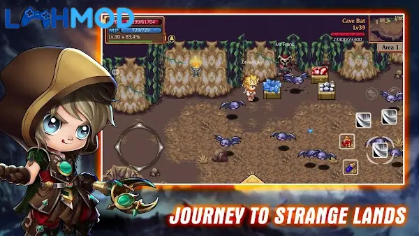 Ảnh 3 của Tải game Knight Age APK 2.2.0 cho Android iOS Một cảnh giao diện game Knight Age với nhân vật và thông tin