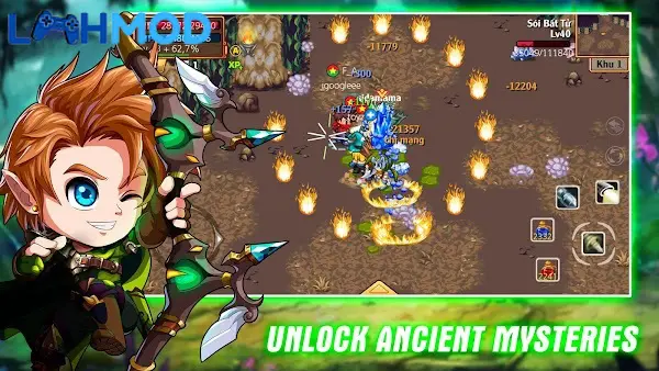Ảnh 4 của Tải game Knight Age APK 2.2.0 cho Android iOS Màn hình lựa chọn nhân vật trong Knight Age