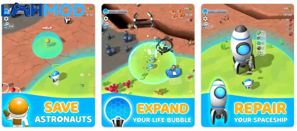 Ảnh 2 của Tải Life Bubble APK v65.94 cho Android iOS Nhân vật Bubble di chuyển trong môi trường game đầy thử thách