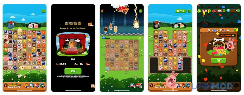 Ảnh 3 của Tải LINE Pokopoko Apk 2.7.2 cho Android iOs Chơi LINE Pokopoko với các vật phẩm hỗ trợ