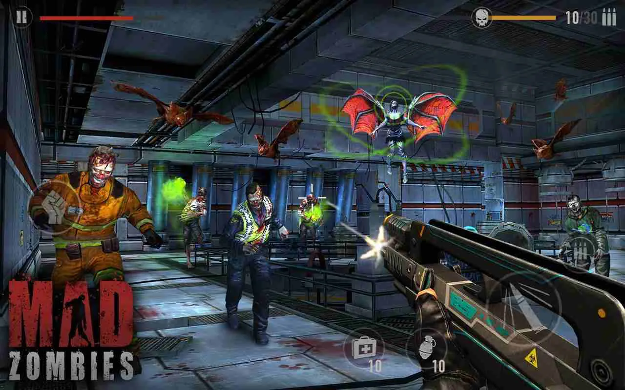 Ảnh 5 của Tải game MAD ZOMBIES Mod APK 5.30.0 (Menu, Vô Hạn Tiền) Những nhiệm vụ đa dạng trong game MAD ZOMBIES