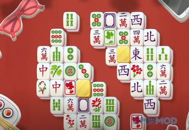 Ảnh 3 của Mahjong Jigsaw Puzzle Game Mod Apk v61.4.0 (Vô hạn tiền) Android Màn hình chọn level hoặc bản đồ thế giới trong Mahjong Jigsaw Puzzle, thể hiện hành trình phiêu lưu giải đố