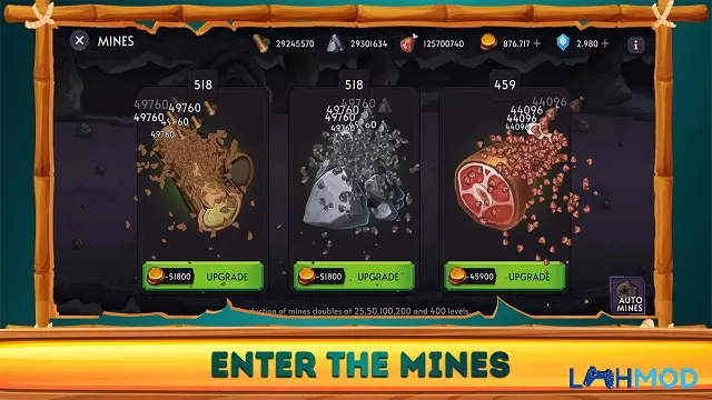 Ảnh 6 của Tải Mid Ages: RPG Adventure Mod Apk 0.6900 (Vô hạn vàng, kim cương) cho Android, IOS Nhân vật anh hùng khám phá vùng đất mới trong Mid Ages RPG Adventure