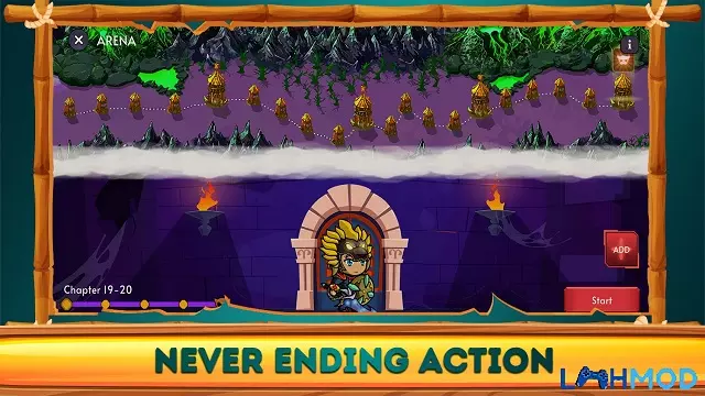 Ảnh 12 của Tải Mid Ages: RPG Adventure Mod Apk 0.6900 (Vô hạn vàng, kim cương) cho Android, IOS Giao diện hỏi đáp về game Mid Ages RPG Adventure