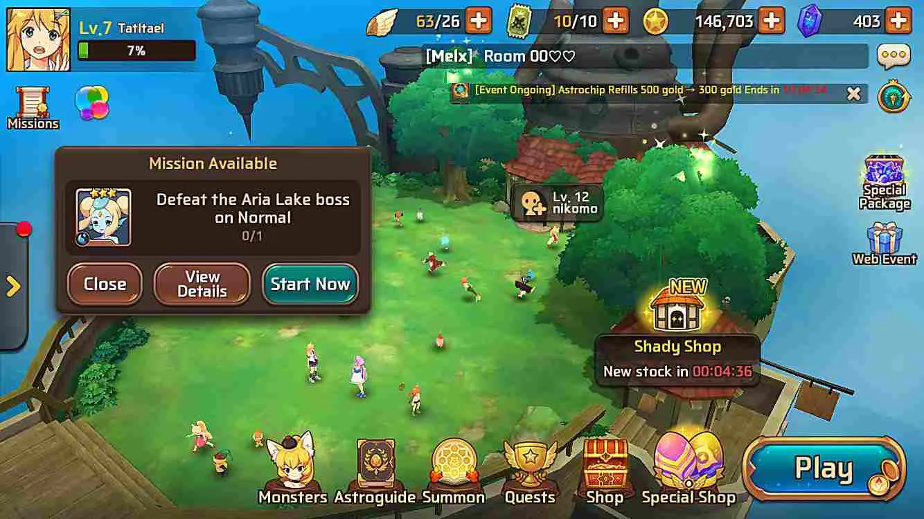 Ảnh 2 của Monster Super League Mod APK 1.0.220629042 (Bất Tử, One Hit) Bộ sưu tập quái vật Astromon đa dạng trong Monster Super League Mod