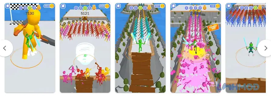 Ảnh 3 của Tải Mr Katana Mod Apk 1.5.8 (Dễ Chơi, Không QC) cho Android iOs Giao diện Mr Katana Mod Apk 2