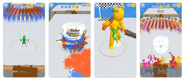 Ảnh 4 của Tải Mr Katana Mod Apk 1.5.8 (Dễ Chơi, Không QC) cho Android iOs Giao diện Mr Katana Mod Apk 3