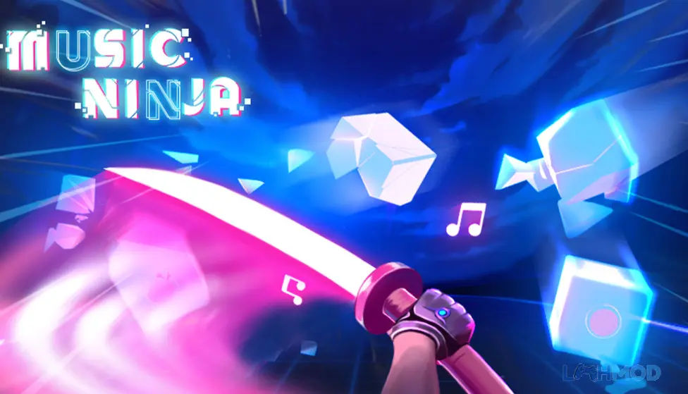 Ảnh 3 của Tải Music Ninja Mod Apk v1.2.8 (Mở khóa) cho Android iOs Màn hình chơi nhạc Music Ninja Mod