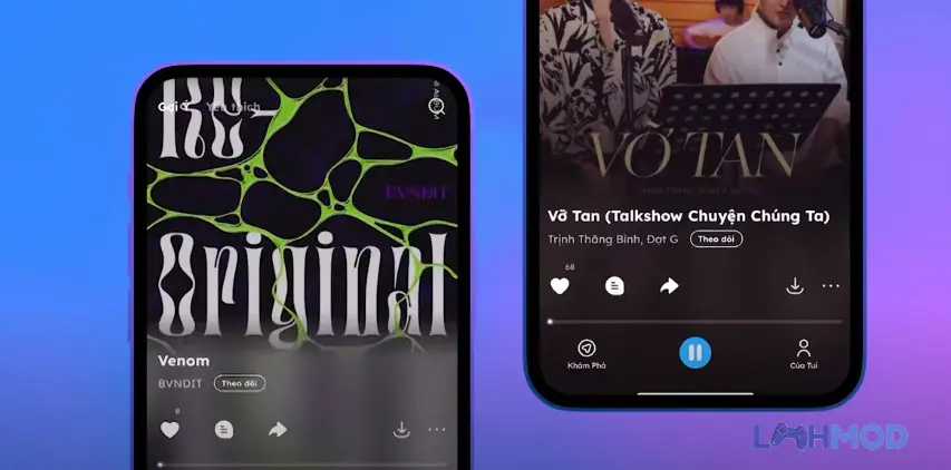 Ảnh 2 của Tải nhaccuatui Apk 8.0.8 cho Android, iOS Màn hình cài đặt hẹn giờ tắt nhạc trong ứng dụng NhacCuaTui