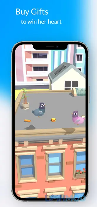 Ảnh 4 của Tải Pigeon Poo Apk v1.02 cho Android iOs Chú bồ câu được tùy chỉnh mũ và phụ kiện