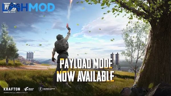 Ảnh 1 của Tải game PUBG Mobile Lite APK 0.22.0 cho Android iOS Alt text mô tả người chơi đang nhảy dù từ máy bay xuống hòn đảo trong PUBG Mobile Lite