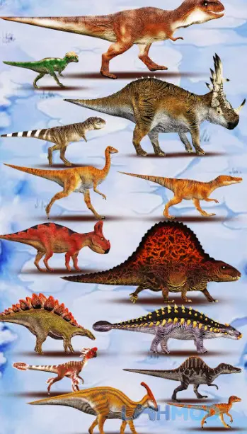 Ảnh 4 của Tải Rainbow Dinosaur Evolution Apk 1.0.2 cho Android iOs Blue vui vẻ tiến hóa