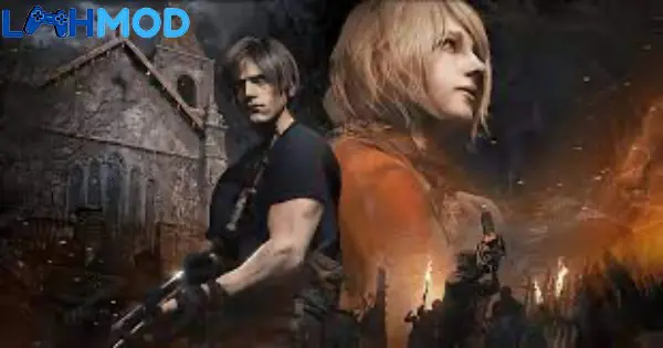 Ảnh 3 của Tải Resident Evil 4 APK 2.0 cho Android iOS Cảnh Leon S. Kennedy chiến đấu trong một khu vực đầy rẫy nguy hiểm của game