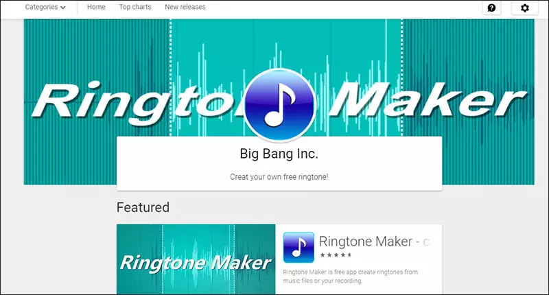 Ảnh 2 của Tải ứng dụng Ringtone Maker MOD APK 1.01.40.0503 (Mở Khóa Pro) cho Android iOS Giao diện Ringtone Maker trực quan, dễ dàng thao tác