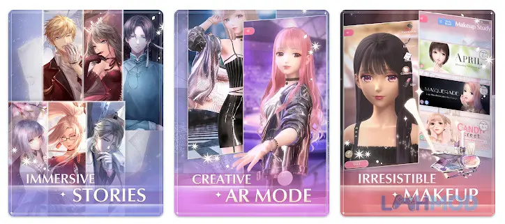 Ảnh 2 của Tải game Shining Nikki Apk 2.0.1064756 cho Android iOs Nikki trong một buổi trình diễn thời trang lộng lẫy