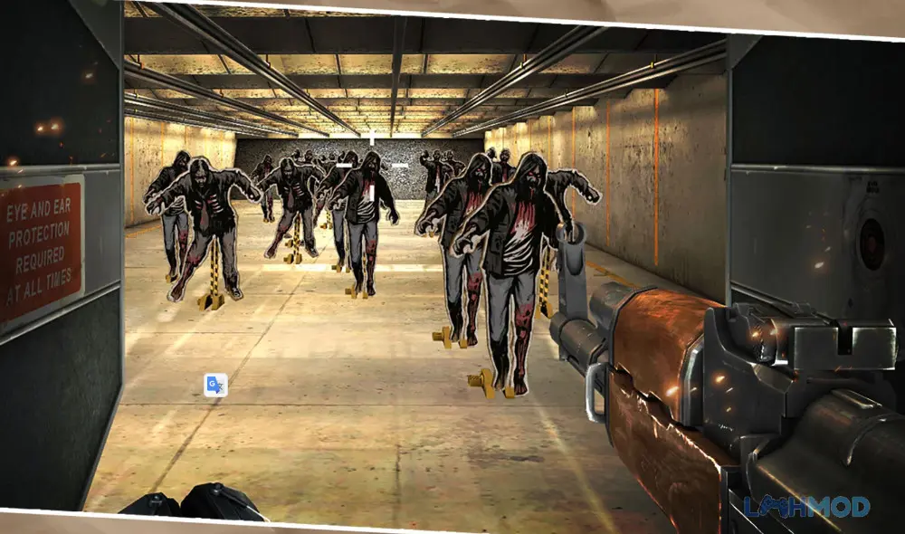 Ảnh 3 của Tải Shooting Elite 3D Mod Apk 1.0.57 (Vô Hạn Tiền) cho Android iOs Nâng cấp súng trong Shooting Elite 3D Mod