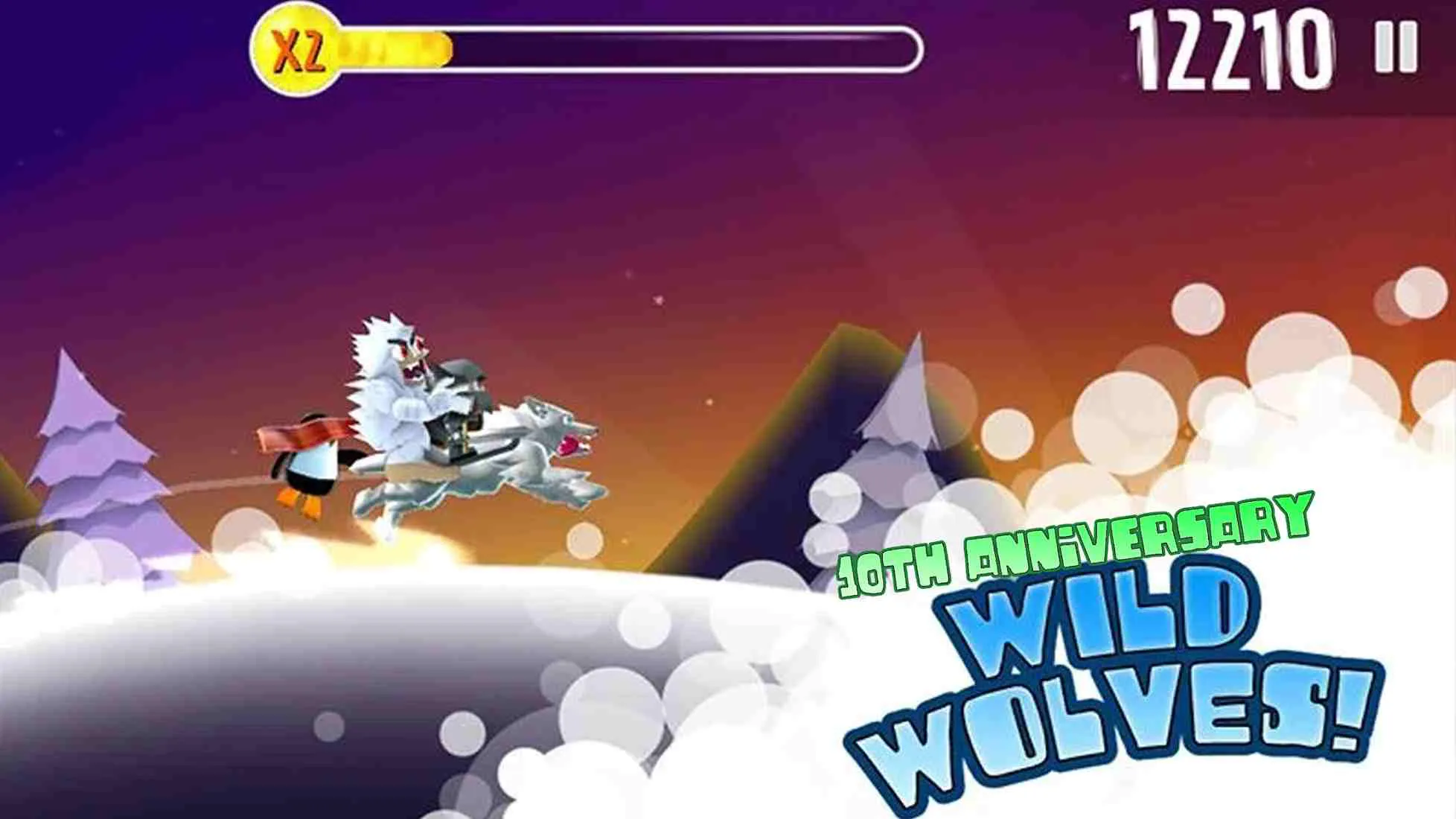 Ảnh 2 của Tải game Ski Safari Mod APK 1.5.4 (Vô Hạn Vàng) Ski-Safari-Mod