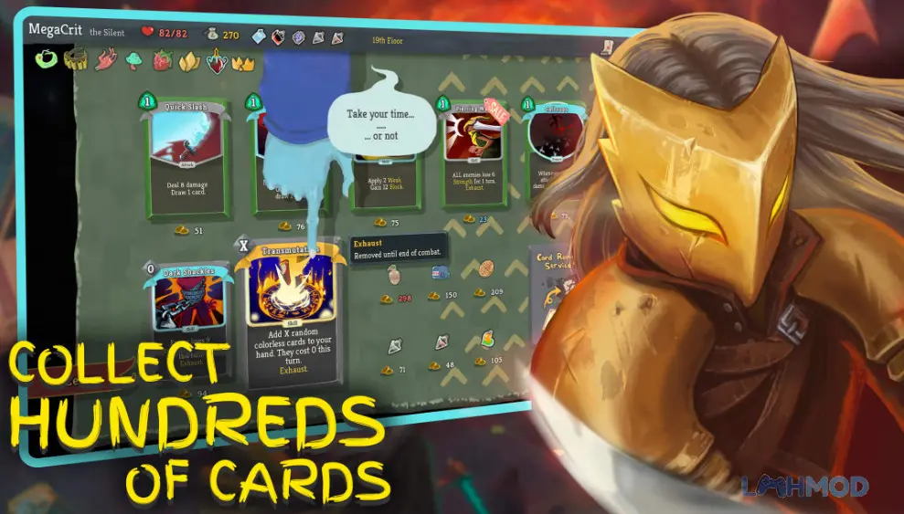 Ảnh 4 của Tải Slay the Spire Apk 2.2.8 cho Android iOs Ba nhân vật chính của Slay the Spire: Ironclad, Silent và Defect