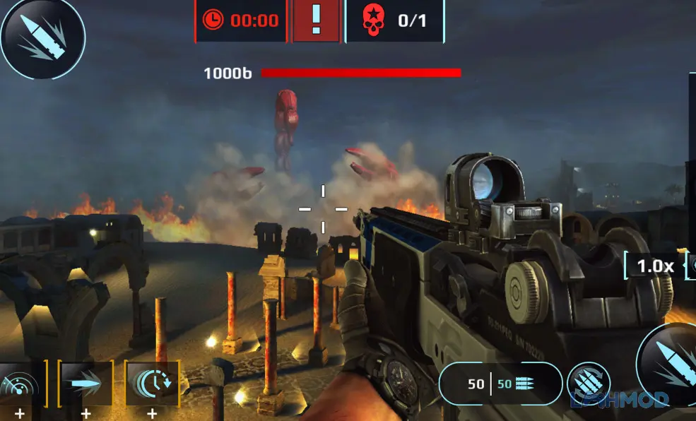 Ảnh 3 của Tải Sniper Fury Apk 6.7.1a cho Android iOs Một cảnh chiến đấu trong Sniper Fury