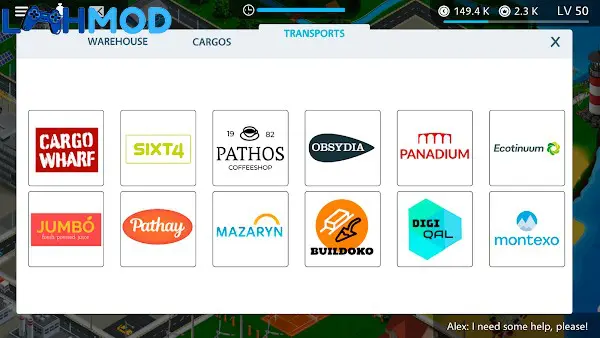 Ảnh 4 của Virtual Truck Manager – Tycoon APK 1.1.80 Android iOS Virtual Truck Manager Tycoon gameplay screenshot 3