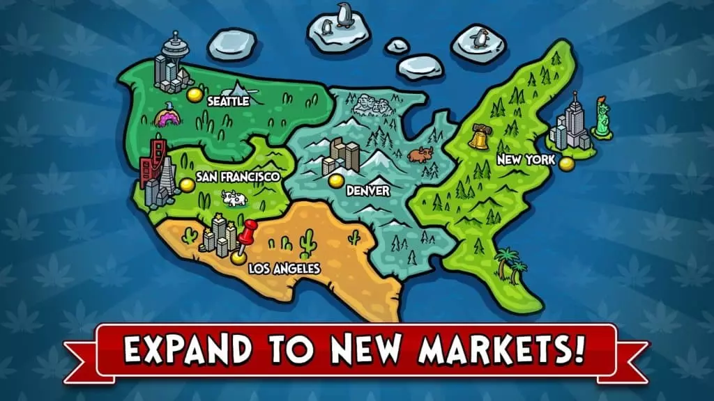 Ảnh 4 của Weed Inc: Idle Tycoon Mod APK 3.2.68 (Menu, Mua sắm miễn phí) Hệ thống nhân viên trong Weed Inc: Idle Tycoon Mod