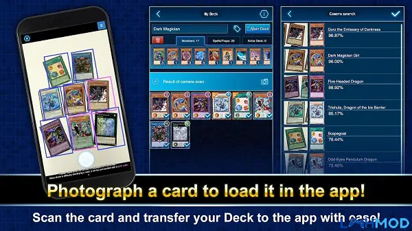 Ảnh 4 của Tải game Yu-Gi-Oh! Neuron Apk 3.9.0 cho Android, IOS Tính năng nhận dạng thẻ bài bằng camera của Yu-Gi-Oh! Neuron