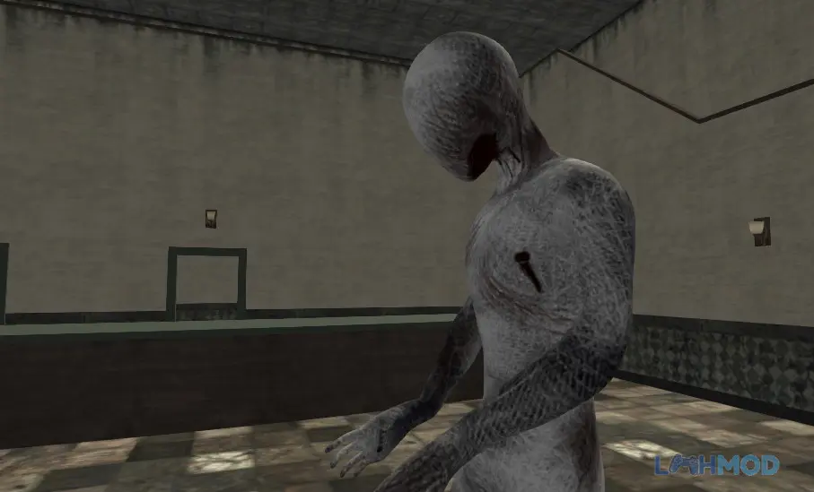 Ảnh 4 của Tải Zombie Monsters 5 Hospital Apk 5.3 cho Android iOs Cảnh bắn zombie trong hành lang tối