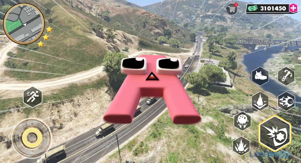 Ảnh 2 của Tải game Alphabet Rope Game Apk 1.4 cho Android iOs Lối chơi hành động độc đáo của Alphabet Rope Game