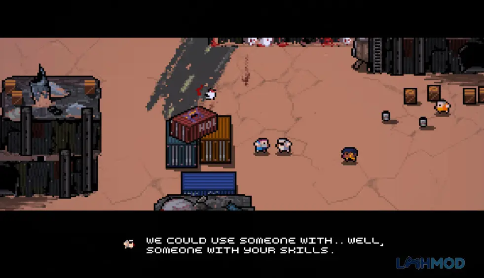 Ảnh 2 của Tải Ashworld Apk 1.6.0 cho Android iOs Hình ảnh lối chơi Ashworld trong môi trường hoang tàn