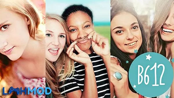 Ảnh 2 của Tải B612 MOD APK 11.2.16 (Mở khóa Premium) cho Android iOS Giao diện chính của B612 hiển thị các tùy chọn chụp và chỉnh sửa