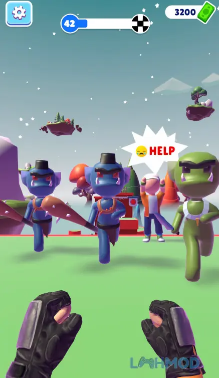 Ảnh 3 của Tải Boxing Master 3D Apk 0.1.5 cho Android iOs Võ sĩ trong Boxing Master 3D