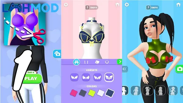 Ảnh 4 của Bra Maker MOD APK 1.0.9 (Phần thưởng miễn phí) Android iOS Mẫu thiết kế Bra Maker