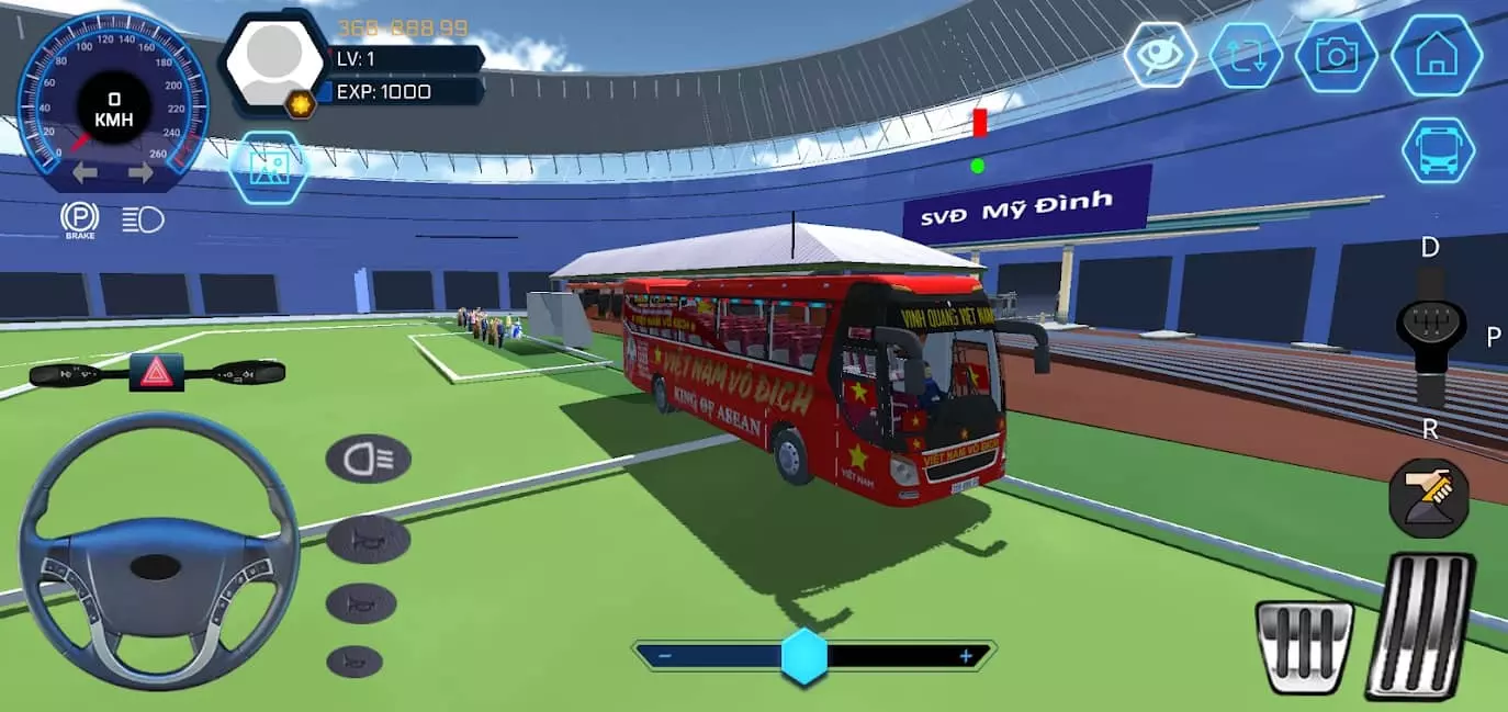 Ảnh 6 của Tải Bus Simulator Vietnam Mod APK (Private) v9.3.6 Đồ họa đẹp mắt của game Bus Simulator Vietnam Mod