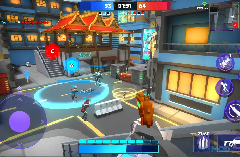 Ảnh 3 của Tải Call of Guns Mod Apk 1.8.58 (Damage, No Cooldown) cho Android iOs Nhân vật trong Call of Guns