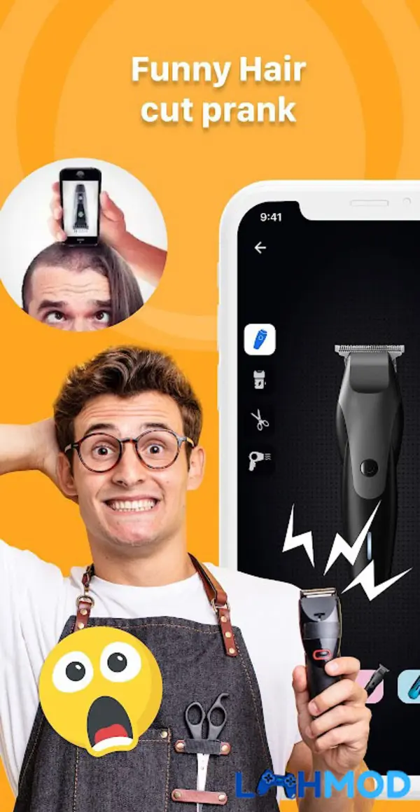 Ảnh 3 của Call Prank – Fake Sound Apk 1.0.6 cho Android, IOS Màn hình ứng dụng Call Prank – Fake Sound hiển thị nhiều loại hiệu ứng âm thanh