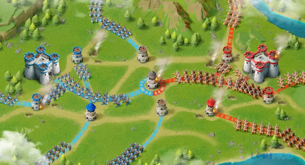 Ảnh 1 của Tải Castle Empire Apk 2.1102.612 cho Android iOs Giao diện xây dựng lâu đài và quản lý căn cứ trong Castle Empire