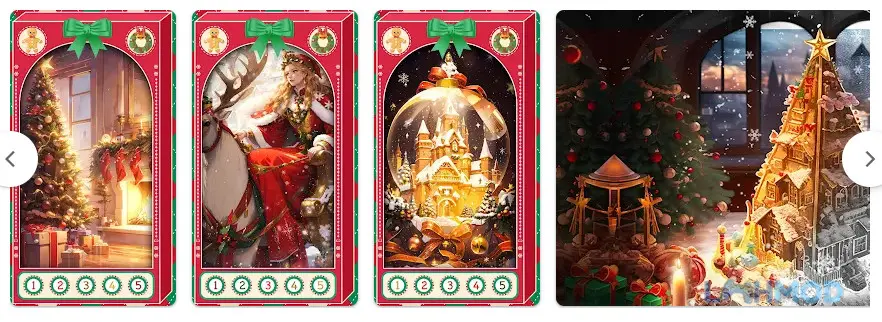 Ảnh 4 của Tải Christmas Coloring Pages Pro Apk v1.0.43 cho Android iOs Người tuyết dễ thương cùng cây thông Giáng sinh