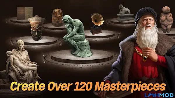 Ảnh 3 của Civilization: Reign of Power Apk 100032.0.0 Android, IOS Một chiến binh trong Civilization: Reign of Power, đại diện cho một nền văn minh