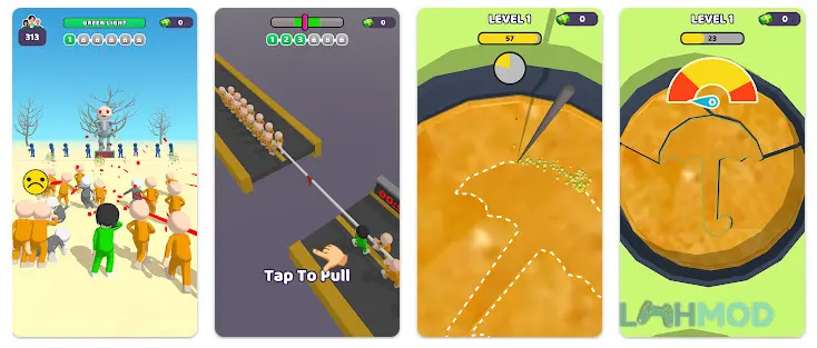 Ảnh 2 của Tải Cookie Carver Life Challenge Apk 5.5 cho Android iOs Cảnh người chơi tham gia thử thách tách kẹo Dalgona trong Cookie Carver Life Challenge