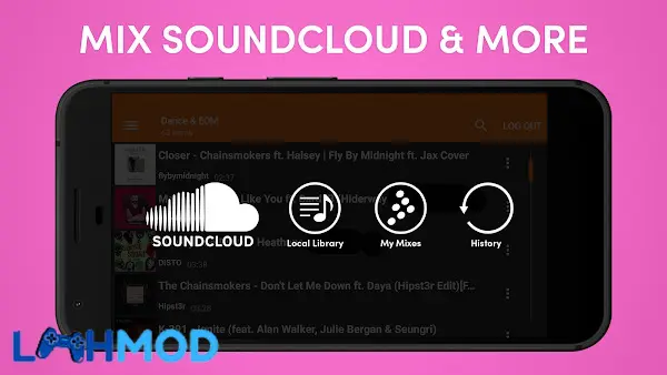 Ảnh 2 của Tải ứng dụng Cross DJ Pro APK 3.5.9 cho Android iOS Màn hình chỉnh sửa và phối nhạc trong Cross DJ Pro